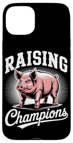 Pig Show Schwein Vieh Show Pig Show Hülle für iPhone 15 Plus von Livestock Show Gifts | Pig Show Gifts