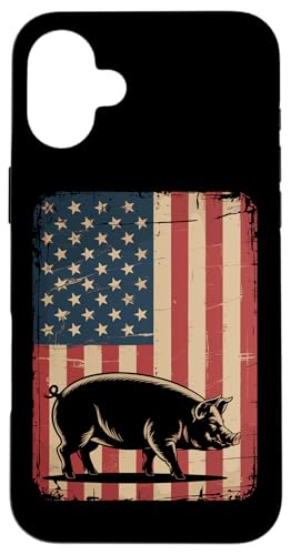 Pig Show Schwein Vieh Show Pig Show Hülle für iPhone 16 Plus von Livestock Show Gifts | Pig Show Gifts