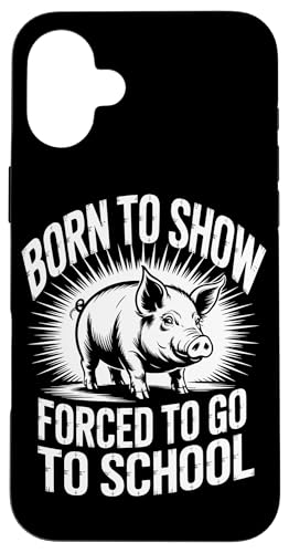 Pig Show Schwein Vieh Show Pig Show Hülle für iPhone 16 Plus von Livestock Show Gifts | Pig Show Gifts