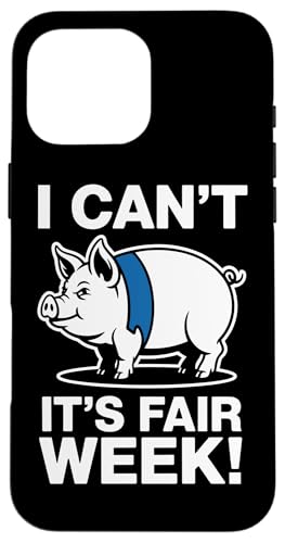 Pig Show Schwein Vieh Show Pig Show Hülle für iPhone 16 Pro Max von Livestock Show Gifts | Pig Show Gifts
