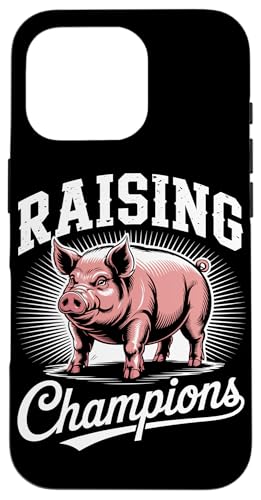 Pig Show Schwein Vieh Show Pig Show Hülle für iPhone 16 Pro von Livestock Show Gifts | Pig Show Gifts
