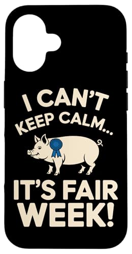 Pig Show Schwein Vieh Show Pig Show Hülle für iPhone 16 von Livestock Show Gifts | Pig Show Gifts