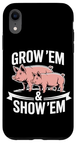 Pig Show Schwein Vieh Show Pig Show Hülle für iPhone XR Pig Show Schwein Vieh Show Pig Show Hülle für iPhone XR von Livestock Show Gifts | Pig Show Gifts