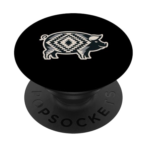 Pig Show Schwein Vieh Show Pig Show PopSockets Klebender PopGrip von Livestock Show Gifts | Pig Show Gifts