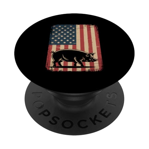 Pig Show Schwein Vieh Show Pig Show PopSockets Klebender PopGrip von Livestock Show Gifts | Pig Show Gifts