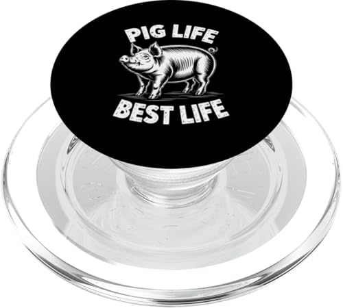 Pig Show Schwein Vieh Show Pig Show PopSockets PopGrip für MagSafe von Livestock Show Gifts | Pig Show Gifts