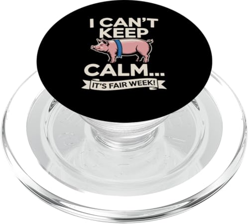 Pig Show Schwein Vieh Show Pig Show PopSockets PopGrip für MagSafe von Livestock Show Gifts | Pig Show Gifts
