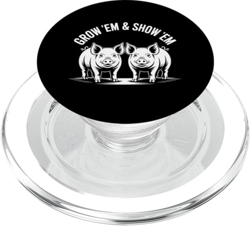 Pig Show Schwein Vieh Show Pig Show PopSockets PopGrip für MagSafe Pig Show Schwein Vieh Show Pig Show PopSockets PopGrip für MagSafe von Livestock Show Gifts | Pig Show Gifts