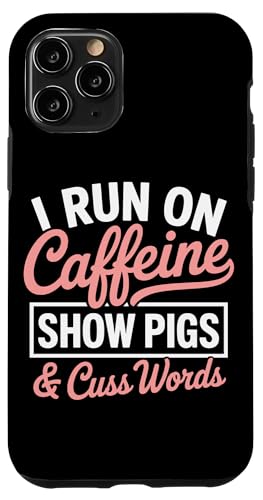 Show Mom Pig Show Vieh Pig Show Hülle für iPhone 11 Pro von Livestock Show Gifts | Pig Show Gifts