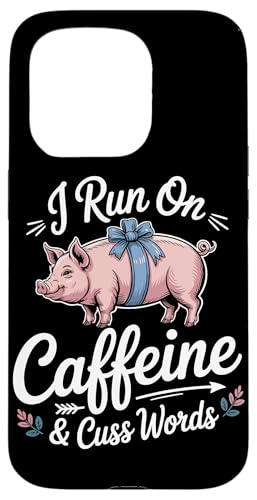 Show Mom Pig Show Vieh Pig Show Hülle für iPhone 15 Pro von Livestock Show Gifts | Pig Show Gifts