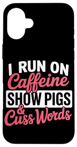 Show Mom Pig Show Vieh Pig Show Hülle für iPhone 16 Plus von Livestock Show Gifts | Pig Show Gifts