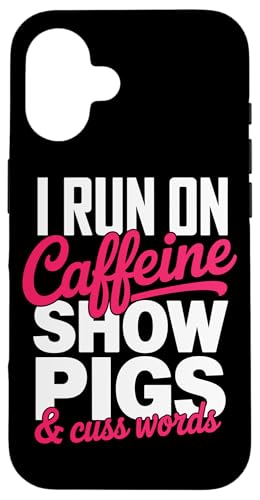 Show Mom Pig Show Vieh Pig Show Hülle für iPhone 16 von Livestock Show Gifts | Pig Show Gifts