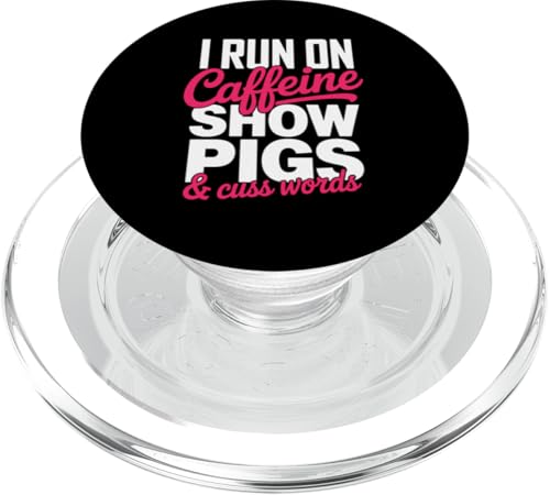 Show Mom Pig Show Vieh Pig Show PopSockets PopGrip für MagSafe von Livestock Show Gifts | Pig Show Gifts