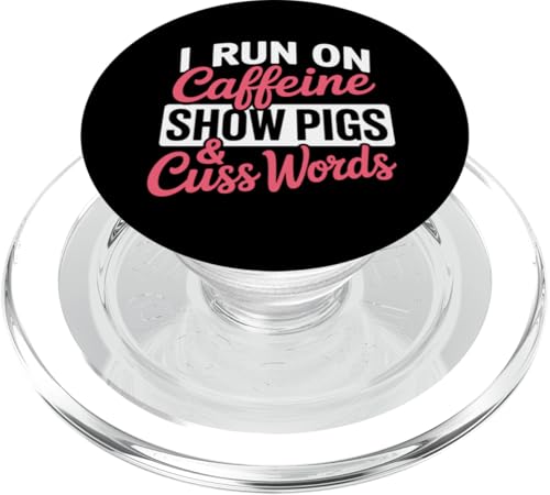 Show Mom Pig Show Vieh Pig Show PopSockets PopGrip für MagSafe von Livestock Show Gifts | Pig Show Gifts