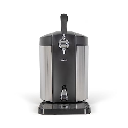 Livoo, Bierzapfanlage DOM463, kompatibel mit Heineken® Fässern 5L, Bierlagerungszeit 30 Tage, Integriertes thermoelektrisches Kühlsystem Livoo, Bierzapfanlage DOM463, kompatibel mit Heineken® Fässern 5L, Bierlagerungszeit 30 Tage, Integriertes thermoelektrisches Kühlsystem von Livoo feel good moments