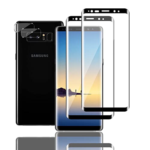 Ljietr 2+2 Stück Schutzfolie für Samsung Galaxy Note8 Panzer Schutz Glas, 2 Panzerfolie und 2 Kamera Schutzglas, HD Displayschutzfolie, 9H Härte für Samsung Galaxy Note8 Ljietr 2+2 Stück Schutzfolie für Samsung Galaxy Note8 Panzer Schutz Glas, 2 Panzerfolie und 2 Kamera Schutzglas, HD Displayschutzfolie, 9H Härte für Samsung Galaxy Note8 von Ljietr