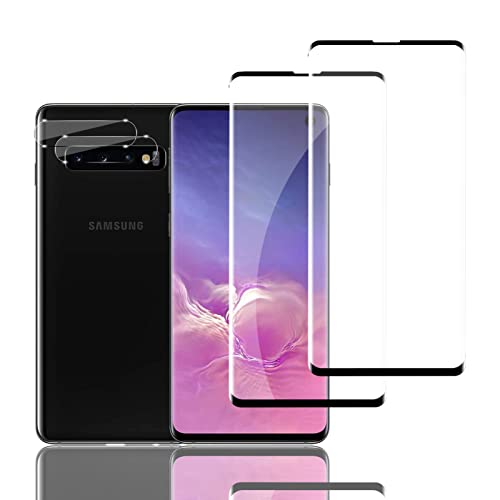 Ljietr 2+2 Stück Schutzfolie für Samsung Galaxy S10 Panzer Schutz Glas, 2 Panzerfolie und 2 Kamera Schutzglas, HD Displayschutzfolie, 9H Härte für Samsung Galaxy S10 Ljietr 2+2 Stück Schutzfolie für Samsung Galaxy S10 Panzer Schutz Glas, 2 Panzerfolie und 2 Kamera Schutzglas, HD Displayschutzfolie, 9H Härte für Samsung Galaxy S10 von Ljietr