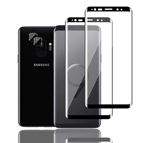 Ljietr 2+2 Stück Schutzfolie für Samsung Galaxy S9 Panzer Schutz Glas, 2 Panzerfolie und 2 Kamera Schutzglas, HD Displayschutzfolie, 9H Härte für Samsung Galaxy S9 Ljietr 2+2 Stück Schutzfolie für Samsung Galaxy S9 Panzer Schutz Glas, 2 Panzerfolie und 2 Kamera Schutzglas, HD Displayschutzfolie, 9H Härte für Samsung Galaxy S9 von Ljietr