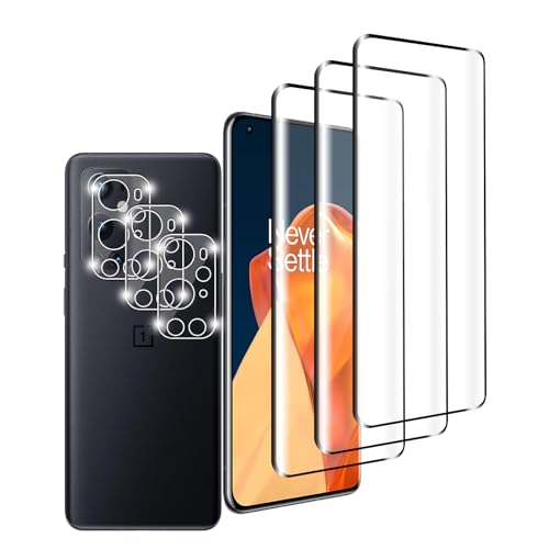 Ljietr 3+3 Stück Schutzfolie für OnePlus 9 Pro Panzer Schutz Glas, 3 Panzerfolie und 3 Kamera Schutzglas, HD Displayschutzfolie, 9H Härte für OnePlus 9 Pro Ljietr 3+3 Stück Schutzfolie für OnePlus 9 Pro Panzer Schutz Glas, 3 Panzerfolie und 3 Kamera Schutzglas, HD Displayschutzfolie, 9H Härte für OnePlus 9 Pro von Ljietr