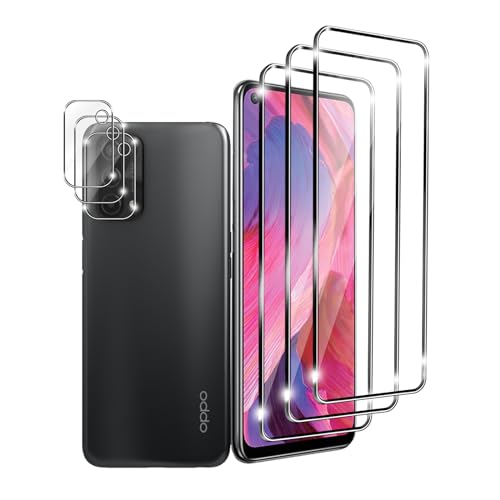 Ljietr 3+3 Stück Schutzfolie für Oppo A74 5G Panzer Schutz Glas, 3 Panzerfolie und 3 Kamera Schutzglas, HD Displayschutzfolie, 9H Härte für Oppo A74 5G Ljietr 3+3 Stück Schutzfolie für Oppo A74 5G Panzer Schutz Glas, 3 Panzerfolie und 3 Kamera Schutzglas, HD Displayschutzfolie, 9H Härte für Oppo A74 5G von Ljietr