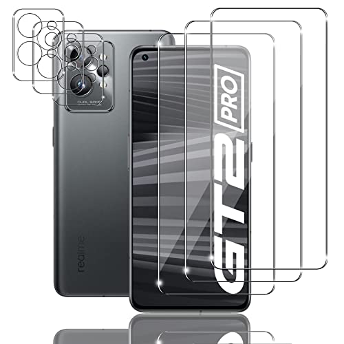 Ljietr 3+3 Stück Schutzfolie für Realme GT 2 PRO 5G Panzer Schutz Glas, 3 Panzerfolie und 3 Kamera Schutzglas, HD Displayschutzfolie, 9H Härte für Realme GT 2 PRO 5G Ljietr 3+3 Stück Schutzfolie für Realme GT 2 PRO 5G Panzer Schutz Glas, 3 Panzerfolie und 3 Kamera Schutzglas, HD Displayschutzfolie, 9H Härte für Realme GT 2 PRO 5G von Ljietr