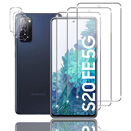 Ljietr 3+3 Stück Schutzfolie für Samsung Galaxy S20 FE 5G Panzer Schutz Glas, 3 Panzerfolie und 3 Kamera Schutzglas, HD Displayschutzfolie, 9H Härte für Samsung Galaxy S20 FE 5G Ljietr 3+3 Stück Schutzfolie für Samsung Galaxy S20 FE 5G Panzer Schutz Glas, 3 Panzerfolie und 3 Kamera Schutzglas, HD Displayschutzfolie, 9H Härte für Samsung Galaxy S20 FE 5G von Ljietr