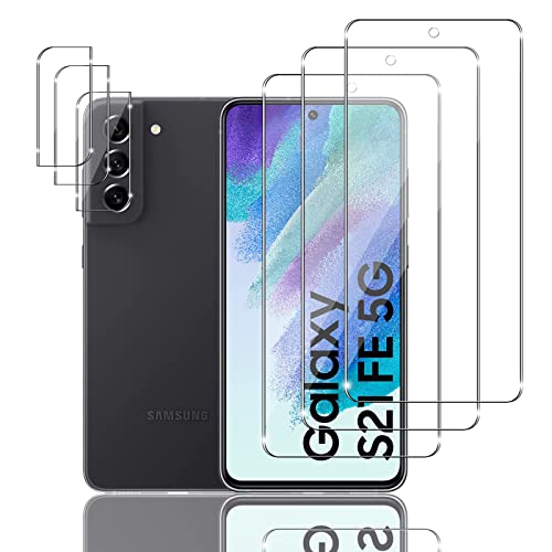 Ljietr 3+3 Stück Schutzfolie für Samsung Galaxy S21 FE 5G Panzer Schutz Glas, 3 Panzerfolie und 3 Kamera Schutzglas, HD Displayschutzfolie, 9H Härte für Samsung Galaxy S21 FE 5G Ljietr 3+3 Stück Schutzfolie für Samsung Galaxy S21 FE 5G Panzer Schutz Glas, 3 Panzerfolie und 3 Kamera Schutzglas, HD Displayschutzfolie, 9H Härte für Samsung Galaxy S21 FE 5G von Ljietr