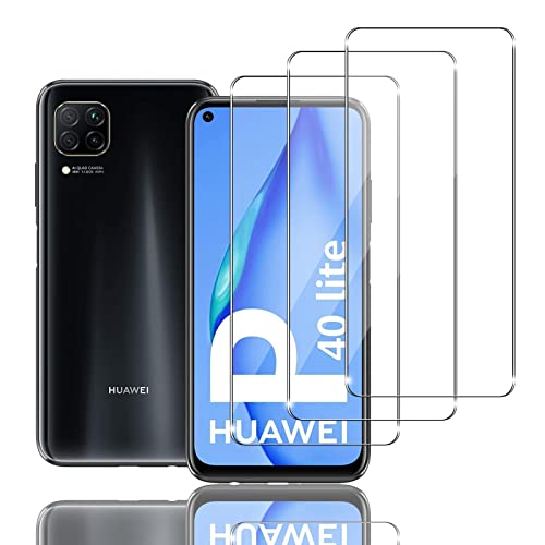 Ljietr 3 Stück Schutzfolie für Huawei P40 Lite 4G, für Panzer Schutz Glas, Panzerfolie, Schutzglas, HD Displayschutzfolie, 9H Härte für Huawei P40 Lite 4G Ljietr 3 Stück Schutzfolie für Huawei P40 Lite 4G, für Panzer Schutz Glas, Panzerfolie, Schutzglas, HD Displayschutzfolie, 9H Härte für Huawei P40 Lite 4G von Ljietr