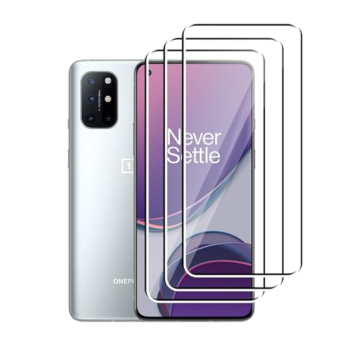 Ljietr 3 Stück Schutzfolie für OnePlus 8T, für Panzer Schutz Glas, Panzerfolie, Schutzglas, HD Displayschutzfolie, 9H Härte für OnePlus 8T Ljietr 3 Stück Schutzfolie für OnePlus 8T, für Panzer Schutz Glas, Panzerfolie, Schutzglas, HD Displayschutzfolie, 9H Härte für OnePlus 8T von Ljietr