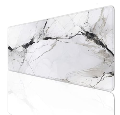 Gaming Mauspad XXL Groß Mousepad 600x300x4mm, Schreibtischunterlage Stone Mouse Pad Desk Mat with Anti-Rutsch Basis, Mauspads Tischunterlage Large Size Verbessert Präzision und Geschwindigkeit 3-838 von Ljpsse
