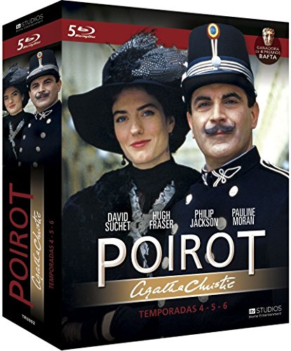 Agatha Christie - Poirot - Temporadas 4,5,6 (Pack) (Blu-Ray) von Llamentol