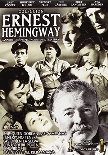 COLECCIÓN ERNEST HENNINGWAY (3DVD) for whom The bell tolls + to have and have not + The Macomber affair + The Breaking Point + The Killers + The Snow of Kilimanjaro COLECCIÓN ERNEST HENNINGWAY (3DVD) for whom The bell tolls + to have and have not + The Macomber affair + The Breaking Point + The Killers + The Snow of Kilimanjaro von Llamentol