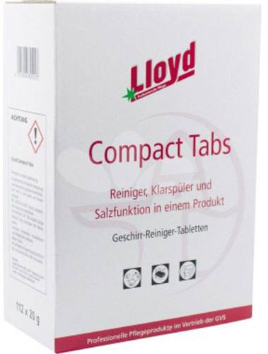 Lloyd Geschirrspül-Tabs Compact Tabs 95074 112St. Lloyd Geschirrspül-Tabs Compact Tabs 95074 112St. von Lloyd
