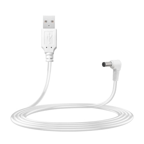 Lnauy Netzkabel für Astronauten Weltraum Projektor, Ladekabel Kompatibel mit Mooyran Nachtlicht Projektor Ersatz für LED Lichter Lnauy Netzkabel für Astronauten Weltraum Projektor, Ladekabel Kompatibel mit Mooyran Nachtlicht Projektor Ersatz für LED Lichter von Lnauy