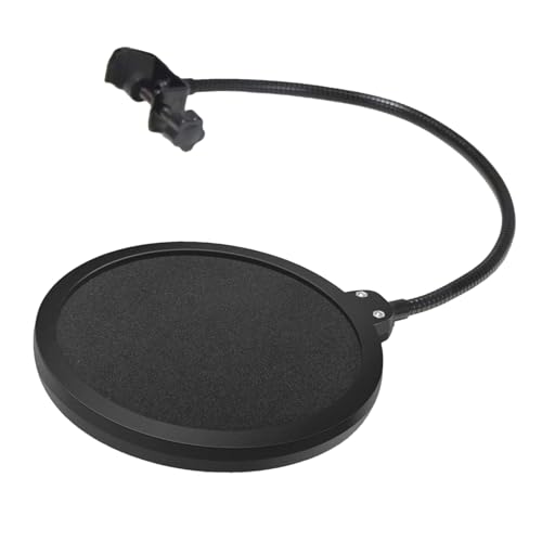 Lnhgh Pop -Bildschirm für Mikrofon, Pop -Filter | Aufnahme von Mikrofonwindschild - Doppelschicht-Mikrofon-Windschutzschild mit verstellbarem Schwanz zum Singen Lnhgh Pop -Bildschirm für Mikrofon, Pop -Filter | Aufnahme von Mikrofonwindschild - Doppelschicht-Mikrofon-Windschutzschild mit verstellbarem Schwanz zum Singen von Lnhgh