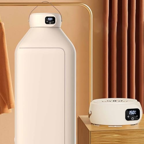 Stand-Wäschetrockner, Wärmepumpentrockner, Schnell Trocknend Mit Timer, 60 °C Konstante Temperatur, UV-Sterilisation Für Zuhause, Wohnungen, Reisen von Lnlscle