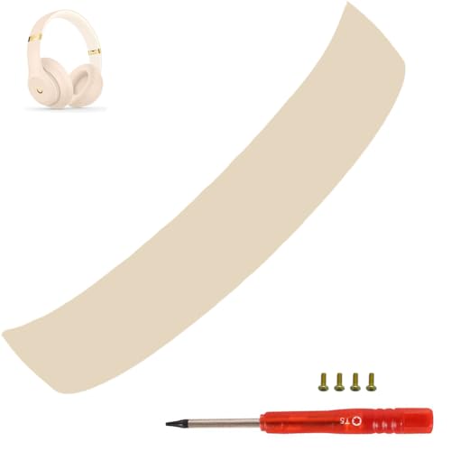 Von Dre Studio 3 Wireless Headband wie das OEM Replacement Arch Band Studio3 Zubehörteile kompatibel mit Beats by Dr Dre Studio 3/A1914 und Studio 2 kabelgebunden/kabellosen Kopfhörern (Desert Sand) von Lnvecnc