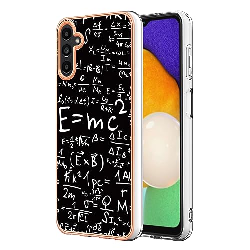 Lnxlanxx Kompatibel für Samsung Galaxy A56 / A36 Hülle Silikon Bumper Hart PC Case Ultra Dünn Marmor Motiv Backcover Hüllen Tasche Cover Handyhülle (schwarz) von Lnxlanxx