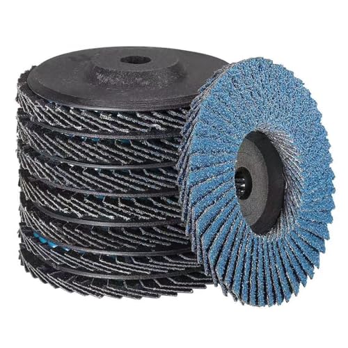 8 Stück Fächerscheiben Lamellenscheiben, Ø 75 mm Korn 40/60/80/120 mischen Set, Blau Schleifscheiben Schleifmopteller für 3.94 Zoll Winkelschleifer Poliermaschine 8 Stück Fächerscheiben Lamellenscheiben, Ø 75 mm Korn 40/60/80/120 mischen Set, Blau Schleifscheiben Schleifmopteller für 3.94 Zoll Winkelschleifer Poliermaschine von LoNinLoAn