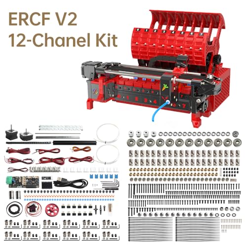 ERCF V2 12- Multi-color Filament Switch for Voro 2.4 R2//Switchwire 3D Printers (12) von Loboo Idea