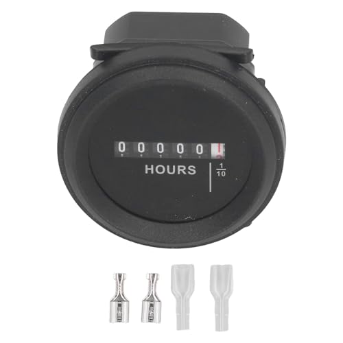 Round Hour Meter Quartz Mechanical Hour Meter Engine Generator 6‑80VAC DC Multifunctional Tool Monitoring Equipment Stable PC Material Boat Round Hour Meter Quartz Mechanical Hour Meter Engine Generator 6‑80VAC DC Multifunctional Tool Monitoring Equipment Stable PC Material Boat von Loboo Idea