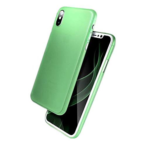 Case für Apple iPhone XR Handyhülle 6.1 Zoll Ultra Dünn Cover Schutzhülle aus TPU Stoßfest Extra Slim Leicht Fein Grün von Lobwerk
