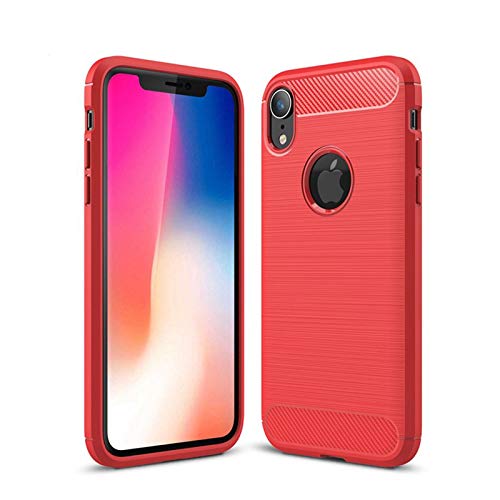 Case für Apple iPhone XR Hülle 6.1 Zoll Dünn Cover Schutzhülle Outdoor Handyhülle aus TPU Stoßfest Extra Schutz Robust Rot Case für Apple iPhone XR Hülle 6.1 Zoll Dünn Cover Schutzhülle Outdoor Handyhülle aus TPU Stoßfest Extra Schutz Robust Rot von Lobwerk