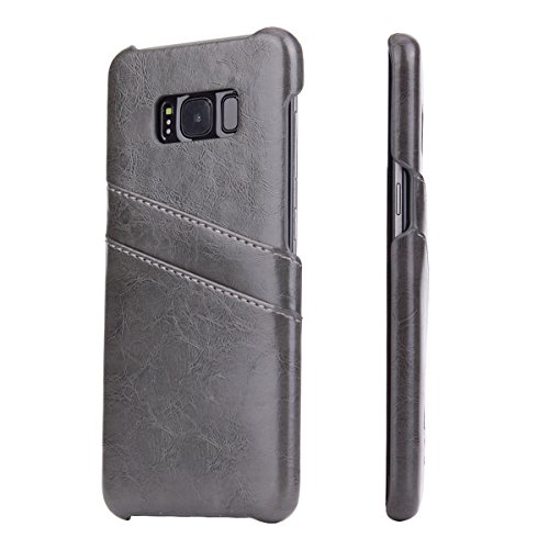 Case für Samsung Galaxy S8 Plus 6.2 Zoll Hülle mit 2 Kartenfächern Hardcase in Leder-Optik Soft Touch Handy Schutzhülle Case für Samsung Galaxy S8 Plus 6.2 Zoll Hülle mit 2 Kartenfächern Hardcase in Leder-Optik Soft Touch Handy Schutzhülle von Lobwerk