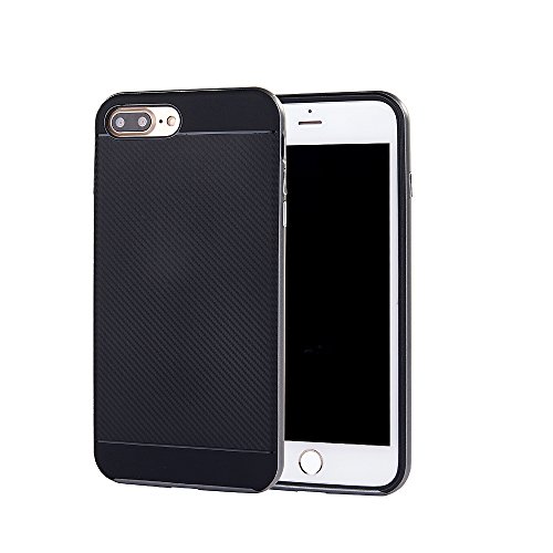 Cover für Apple iPhone 7 Plus 5.5 Zoll Schutzcover aufstellbare Smartphone Hülle Hardcase (Grau) von Lobwerk