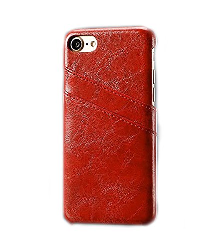 Handy Case für Apple iPhone 7/8/SE2/SE3 4.7 Zoll Hülle mit 2 Kartenfächern Hardcase in Leder-Optik Soft Touch Schutz Etui Handy Case für Apple iPhone 7/8/SE2/SE3 4.7 Zoll Hülle mit 2 Kartenfächern Hardcase in Leder-Optik Soft Touch Schutz Etui von Lobwerk