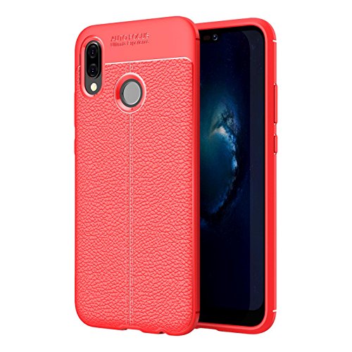 Handyhülle für Huawei P20 Lite 5.8 Zoll TPU Case Robuste Hülle Dünn aus weichem flexiblem Material Slim Rot Handyhülle für Huawei P20 Lite 5.8 Zoll TPU Case Robuste Hülle Dünn aus weichem flexiblem Material Slim Rot von Lobwerk