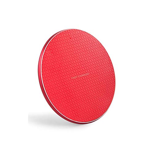 Induktive Ladestation Qi Fast Wireless Charger 10W Induktions Universal Ladegerät Smartphone Rot Induktive Ladestation Qi Fast Wireless Charger 10W Induktions Universal Ladegerät Smartphone Rot von Lobwerk