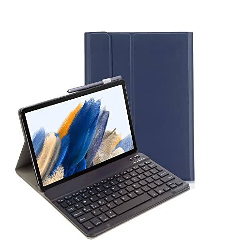 Lobwerk 2in1 Bluetooth Tastatur in Schwarz und Cover für Apple iPad iPad 10.2 2019 7 Generation Case Schutz Hülle von Lobwerk