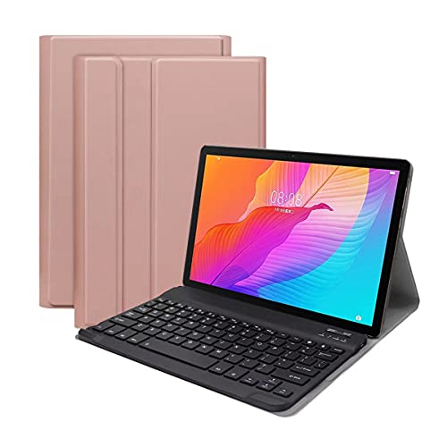 Lobwerk 2in1 Bluetooth Tastatur und Cover für Huawei Honor 6 T10/T10S Matepad Case Schutz Hülle von Lobwerk